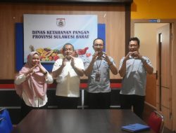 Dinas Ketapang Sulbar Bersama PT. Pos Indonesia KC Mamuju Bahas Penyaluran Bantuan Pangan Tahap II