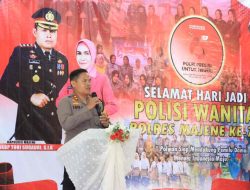Kapolres Majene Rayakan Syukuran Hari Jadi Polisi Wanita