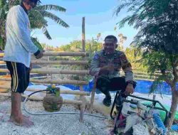 Uji Coba Inovasi Bhabinkamtibmas Pompa Air Alcon Konversi BBM Ke Para Petani Bawang Merah
