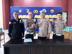 Polres Majene Release Hasil Operasi Zebra Marano 2023, Tingkat Pelanggaran Naik 214 Persen