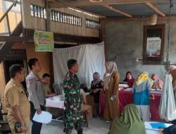 Kolaborasi Bhabinkamtibmas dan Babinsa Banggae Menangani Stunting di Kabupaten Majene