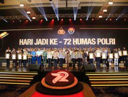 Bid Humas Polda Sulbar Raih 2 Penghargaan dari Kapolri Di HUT Humas Ke 72