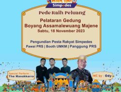 Bank BRI Branch Office Majene, Gelar Panen Hadiah Simpedes