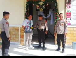 Operasi lilin 2023 Personel Polres MajenePerketat Pengamanan Natal di Seluruh Gereja