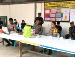 Kapolres Majene Kontrol Pos Pengamanan Gereja memastikan Masyarakat Yang Merayakan Natal Dapat Merasa Aman & Nyaman