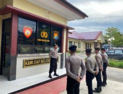 Personil Polres Majene Operasi Mantap Brata Gencar Melaksanakan Patroli Dialogis jelang pemilu 2024