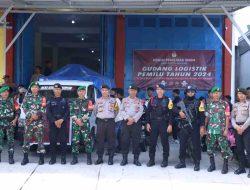 Ciptakan Suasana Kondusif Jelang Pemilu, Polres Majene, Kodim 1401 Majene dan Brimob Polda Sulbar Gelar Patroli Cipta Kondisi