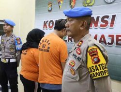 Penipuan Bisnis Pembangunan Resort dan Waterboom, Pasutri Tersangka Ditahan di Polres Majene