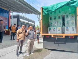 Hadiri Distribusi Logistik, Bawaslu Majene: Laporkan Jika Ada Pelanggaran Pemilu 2024
