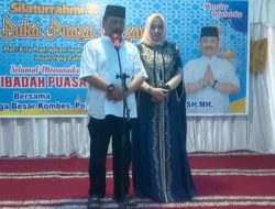 Keluarga Besar Kombes Habri Direktur Kriminal Umum Polda Sulbar Buka Puasa Bersama