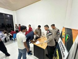 Tes Urine dan Cek Kelengkapan Pengemudi Para Sopir Bus, Biddokkes dan Ditlantas Polda Sulbar Gelar KRYD Jelang Arus Mudik Lebaran Idul Fitri 1445