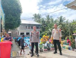 Destinasi Objek Wisata Puncak Raja Bunga Semakin Ramai Pengunjung, Polres Majene Berikan Pengamanan Terbaik.