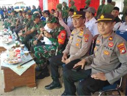 Wakapolres Majene Hadiri Upacara Pembukaan TMMD KE-120 TA 2024 Sambil Serukan Penanganan Stunting