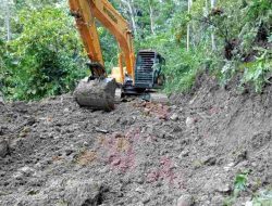 Sasaran Fisik Perintisan Jalan Satgas TMMD Kodim 1401/Majene, Semangat Baru Petani Desa Tallambalao
