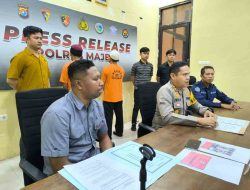 Lagi dan lagi! Sat Narkoba Polres Majene Amankan Dua Pelaku