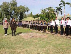 Peringatan Hari Bhayangkara ke-78 Tahun 2024, Polres Majene Gelar Upacara di Pendopo Rumah Jabatan Bupati Majene