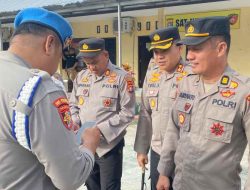 Maraknya Praktik Judi Online, Propam Polres Majene Razia Smartphone Personel