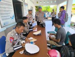 Mencegah Terjadinya Penyimpangan, Seksi Propam Polres Majene Gelar Pengawasan Kegiatan Operasi Patuh Marano 2024