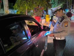 Satlantas Polres Majene Gelar Operasi Patuh Marano 2024: Belasan Pengendara Ditilang