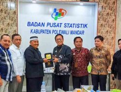 Komisi II DPRD Sulbar Kunker ke BPS Polman