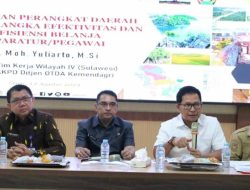 Ketua Bapemperda DPRD Sulbar Hadir Rapat Monev Pembentukan Dinas Peternakan dan Kesehatan Hewan