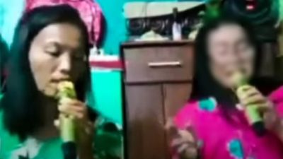 Istri tewas ditikam suami saat karaoke facebook