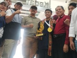 Putra Kec.Kalukku Membawa Pulang Medali Emas Mengharumkan Nama Baik Sulawesi Barat.