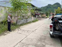 Kecelakaan di Tapango, Motor Tabrak Motor, Warga Pamboang jadi Korban