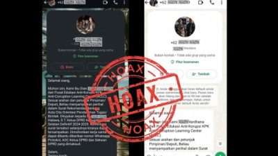 Waspada, Ada Oknum Mengaku Pegawai KPK Tipu Kepala Daerah Via WhatsApp