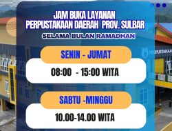 Ramadhan Produktif! Perpusip Sulbar Tetap Buka 7 Hari Layani Masyarakat