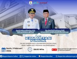 Pemprov Sulbar Buka Partisipasi Publik Susun RKPD 2027, Sinkronkan Program Daerah dan Nasional