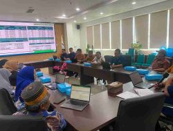 Jajaran Pemkesra Sulbar Ikuti Rapat Rekonsiliasi Data Peserta BPJS Kesehatan Penerima Bantuan Iuran PBPU