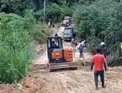 Rehab Jalan di Dusun Kalausu, Akses Masyarakat Ulumanda Mulai Pulih Kembali