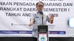 Monev Pengadaan Semester I 2026, Sekda Sulbar Tegaskan Transparansi dan Akuntabilitas
