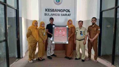 Kesbangpol Sulawesi Barat Beri Layanan Konsultasi dan Updating Data kepada Parpol PDI Perjuangan Sulbar