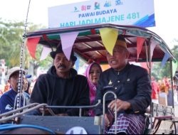 HUT ke-481 Majene, Kadisbudpar Jajal Bendi Mandar