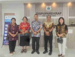Kepala Dispoparekraf Sulbar Terima Audiensi Panitia Perayaan Satu Abad IMTK