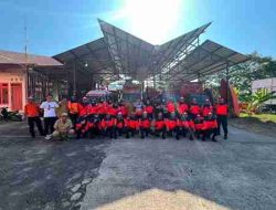 Semarak HUT ke-81 Kemerdekaan RI, BPBD Sulbar Ikuti Lomba Gerak Jalan dan Yel-Yel