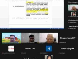 Biro Hukum Sulbar Hadiri Pembahasan Kerja Sama Transmigrasi Sulawesi Barat-DIY Secara Virtual