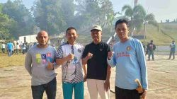Asisten I Setda Sulbar Ikut Gotong Royong Bersihkan TMP Pati’di Sambut HUT ke-81 Kemerdekaan RI
