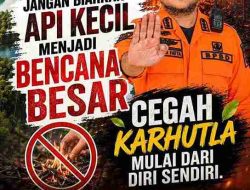BPBD Sulbar Ajak Masyarakat Cegah Karhutla Sejak Dini: Jangan Biarkan Api Kecil Menjadi Bencana Besar