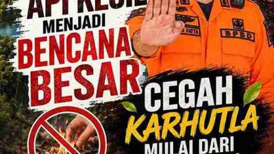 BPBD Sulbar Ajak Masyarakat Cegah Karhutla Sejak Dini: Jangan Biarkan Api Kecil Menjadi Bencana Besar