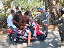 Satpol PP Sulbar dan Polman Gelar Operasi Tertib Pelajar, Kasat Aksan Amrullah: Ciptakan Generasi Emas Sulawesi Barat