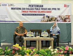 Putri Anindy Jadi Pembicara Pertemuan Monitoring dan Evaluasi PPM TBC Sulawesi Barat