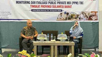 Putri Anindy Jadi Pembicara Pertemuan Monitoring dan Evaluasi PPM TBC Sulawesi Barat