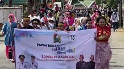 HUT ke-481 Majene, 1.100 Pelajar Tampilkan Kekayaan Budaya Mandar