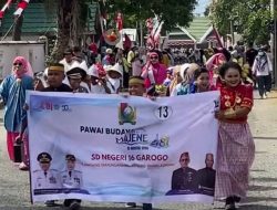 HUT ke-481 Majene, 1.100 Pelajar Tampilkan Kekayaan Budaya Mandar