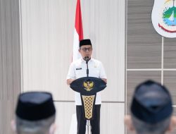 Sekda, Junda Maulana Lepas Kafilah Sulbar ke MTQ Nasional XXXI Semarang, Tekankan Nilai Akhlak