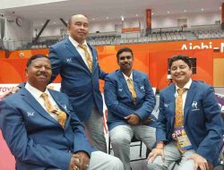 Muhammad Sabir Asal Sulbar Dipercaya Jadi Salah Satu Wasit di Asian Games Aichi Nagoya Japan