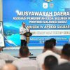 Buka Musda IV APDESI Sulbar, Sekda Junda: Tolak Ukur Keberhasilan Pembangunan Ada di Desa – 575 Desa Jadi Ujung Tombak